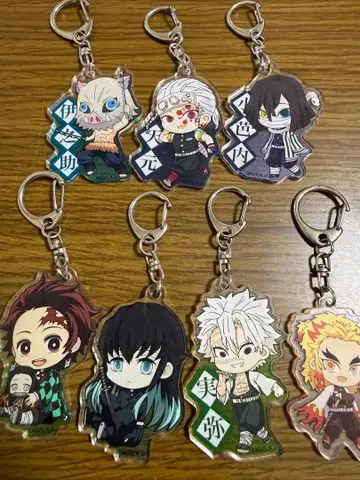 아크릴 키링 세트 귀멸의 칼날