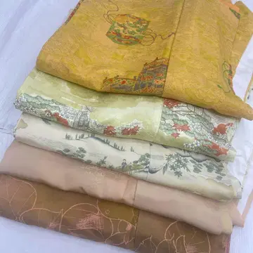 6877 코몬 모음 세트 리메이크 잎사귀 대나무 고전 패턴 조개통