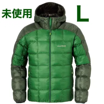 몽벨 스페리오 다운 후드티 그린 L