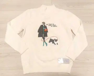 새상품 갤러리 크리에이션 자수 디자인 니트