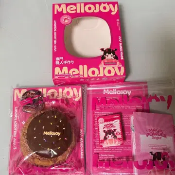 Mellojoy 메로조이 스퀴즈 쿠키 초코 크림 모찌모찌