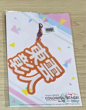 시노노메 아키토 입체 네임 아크릴 키링 키링 프로세카