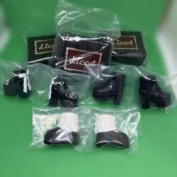 리카 홀리데이 슈즈 컬렉션 블랙 세트