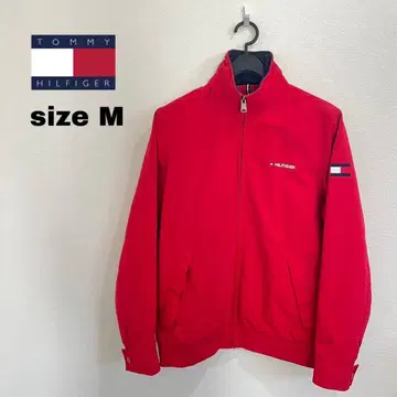 TOMMY HILFIGER 레드 자켓 M