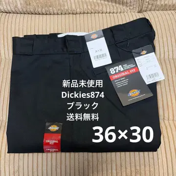 [미사용 새상품] 디키즈 874 워크 팬츠 36 x 30 블랙