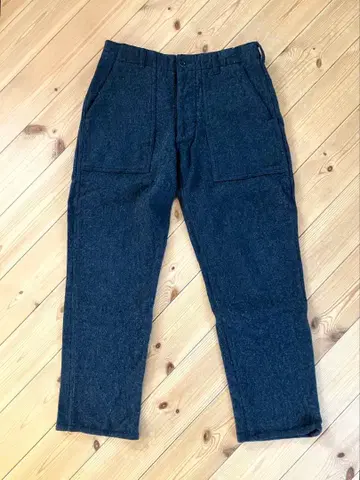 USA제 엔지니어드 가먼츠 다크 그레이 워크 팬츠 울 XS