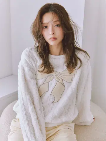 스나이델 홈 리본 플리스 셋업