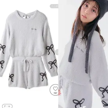 젤라또피케 리본 페더 올인원 룸웨어