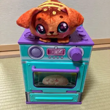 후와모치 WOW 빵비나 버터 브레드 봉제 인형과 오븐만