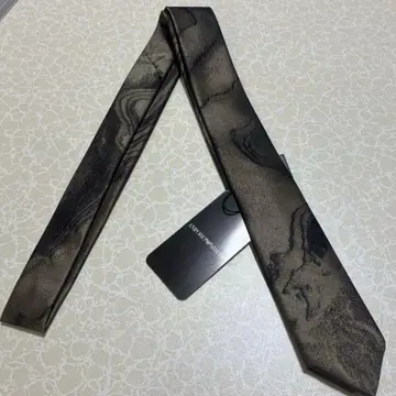 새상품 EMPORIO ARMANI 내로우 타이 넥타이 브론즈(6714)