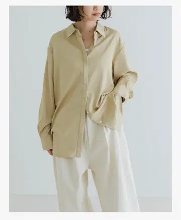 URBAN RESEARCH 새틴 셔츠