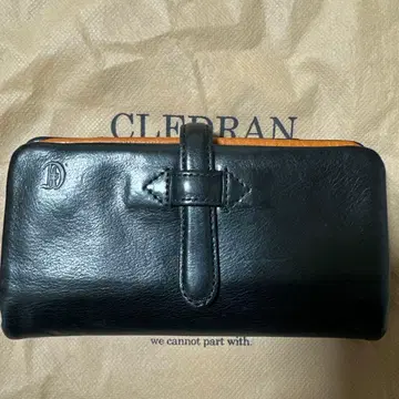 클레도란 장지갑 블랙