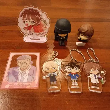 코난 캐릭터 아크릴 스탠드 외 7점 세트