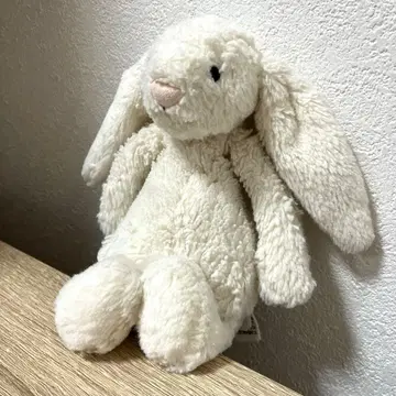 JellyCat (제리캣) 화이트 토끼 봉제 인형