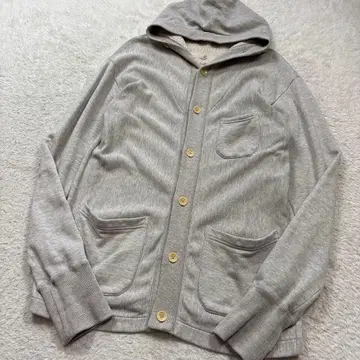 umii908 후드 부착 맨투맨 가디건 후드티 45rpm