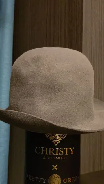 CHRISTYS x Pretty Green 그레이 펠트 햇