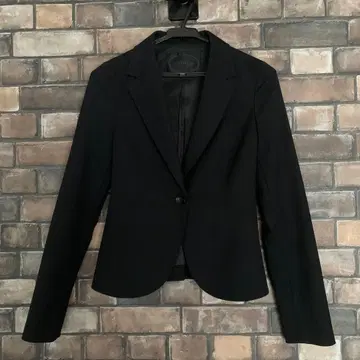 untitled 블랙 테일러드 자켓 오피스 포멀