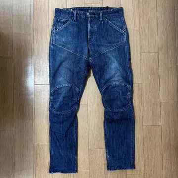 Gstar Law 스트라이프 데님 3D 재봉