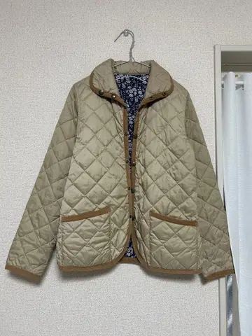 루미노아 리버서블 퀼팅 자켓