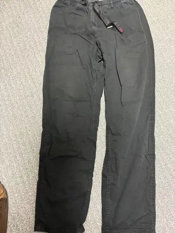 블랙 워크 팬츠 아시아 M 사이즈