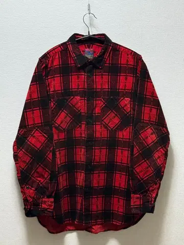 브루나보인 4423 체크 플란넬 셔츠