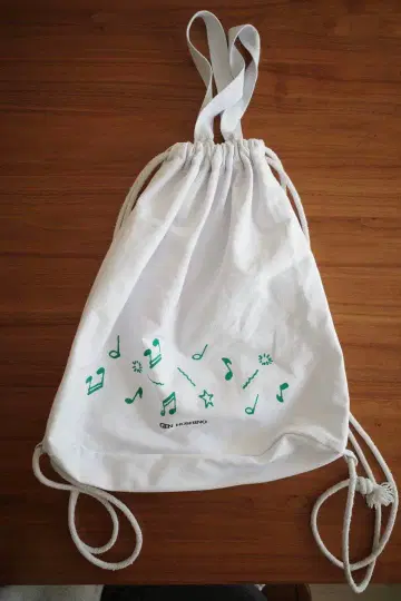 호시노 겐 Onpu Drawstring Bag 냅색