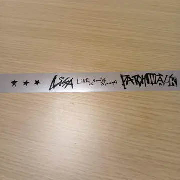 LiSA 패치워크 patchwalk 은색 테이프 1개