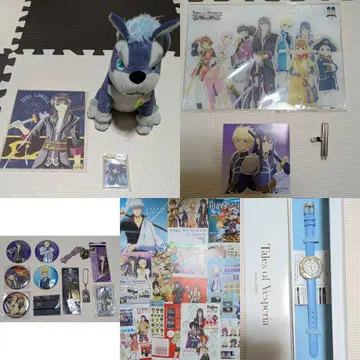 테일즈 오브 시리즈 베스페리아 메인 별도 작품 굿즈 세트