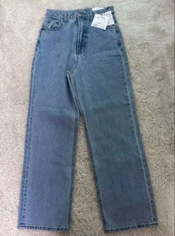 CAPRICIEUX LE'MAGE 하이웨스트 스트레이트 데님 M