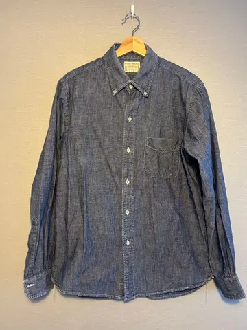 BONCOURA 버튼다운 데님 셔츠 중고품
