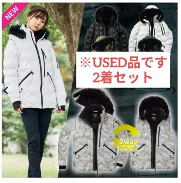 워크맨 유로 얼티밋 듀얼 후디 USED 중고 2장 세트