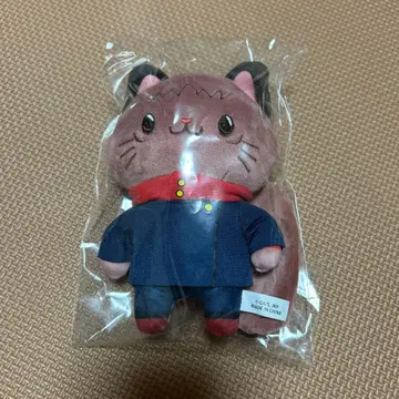 주술회전 withCAT 안대 포함 봉제 인형 키링 이타도리 유지