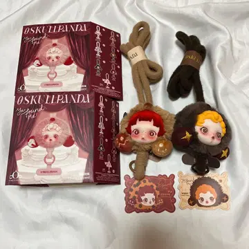 스컬팬더 you found me! 시리즈 스마트폰 스트랩 2세트