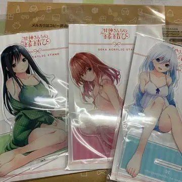 아마가미 씨의 인연 맺기 빅 아크릴 스탠드 파자마 ver. 전 3종