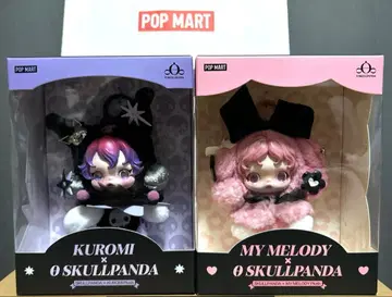 직영점 구매 SKULLPANDA 쿠로미 마이멜로디 콜라보 세트 스컬팬더