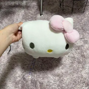 헬로키티 리본 포함 봉제 인형