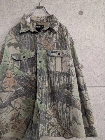 래틀러스 리얼트리 셔츠 샤모아크로스 XL USA제