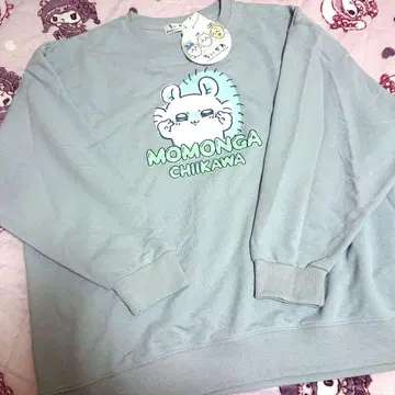 레어 택 포함 치이카와 모몽가 긴팔 색스 미착용 새상품 4L