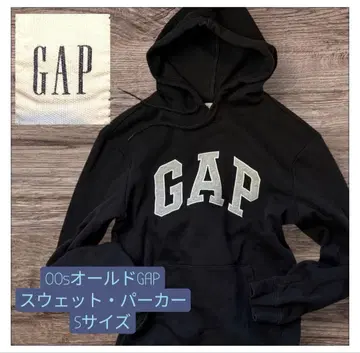 00s 올드 GAP 블랙 후드티 S 사이즈