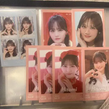 이코러브 타카마츠 히토미 포토 카드 세트
