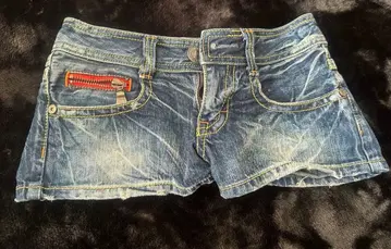 데님 숏팬츠 숏팬츠 XS 캐주얼