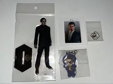 용과 같이 마지마 고로 도지마 다이고 아크릴 스탠드 키링 러버 스트랩