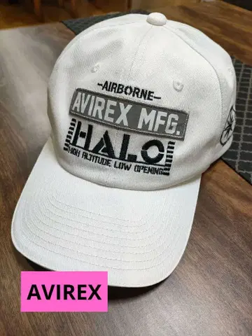 AVIREX HALO 캡 60-62cm 화이트
