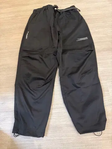 RUFFLOG 골프 블랙 카고 팬츠