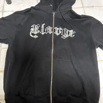 X-LARGE 지퍼 후드티 블랙 가격 인하 협상 가능