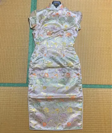 [ 새상품 ] 차이나 드레스 핑크 베이지 배송비 포함