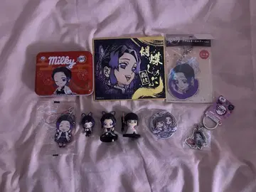 코쵸우 시노부 츠유리 카나오 묶음 판매 키링 캔뱃지 마스코트