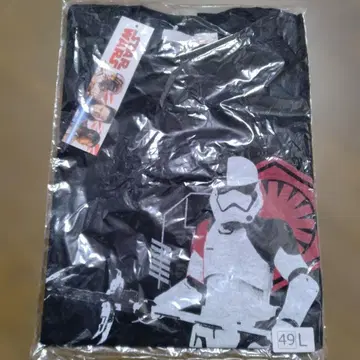 스타 워즈 스톰 트루퍼 T셔츠 L사이즈 블랙