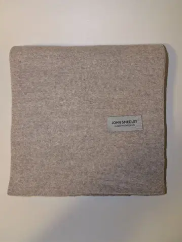 JOHN SMEDLEY 울 머플러 베이지
