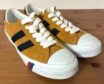 Pro-Keds 로얄 플러스 스웨이드 로우 머스타드